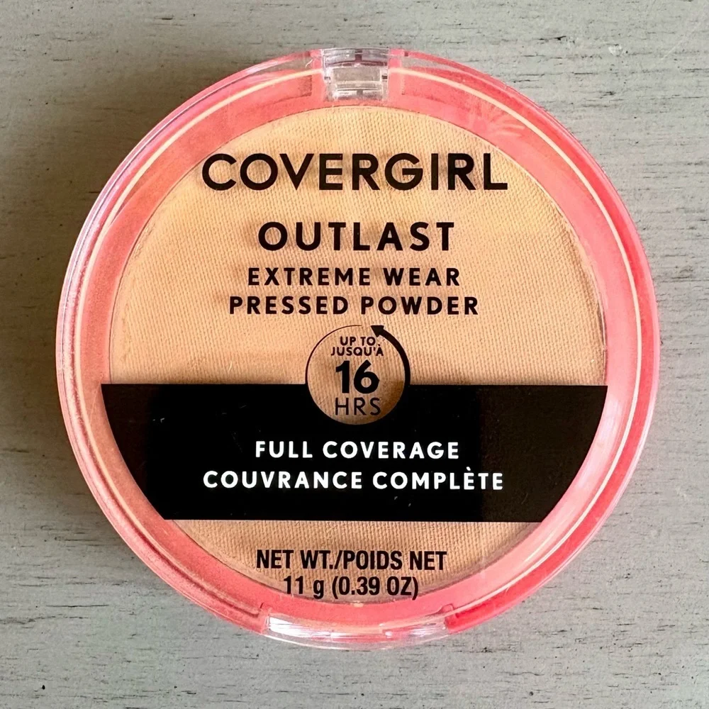 Covergirl Outlast Extreme Wear Pressed Powder ~862 NATURAL TAN~ NEW & SEALED